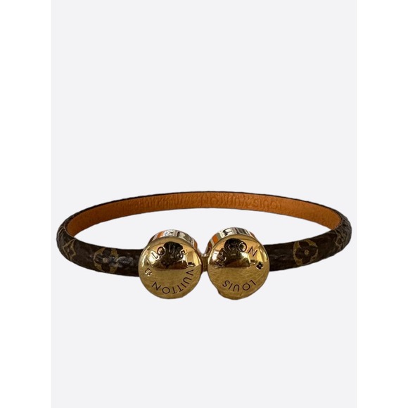 Louis Vuitton Brown Monogram History Mini Women's Bracelet - Picture 1 of 4